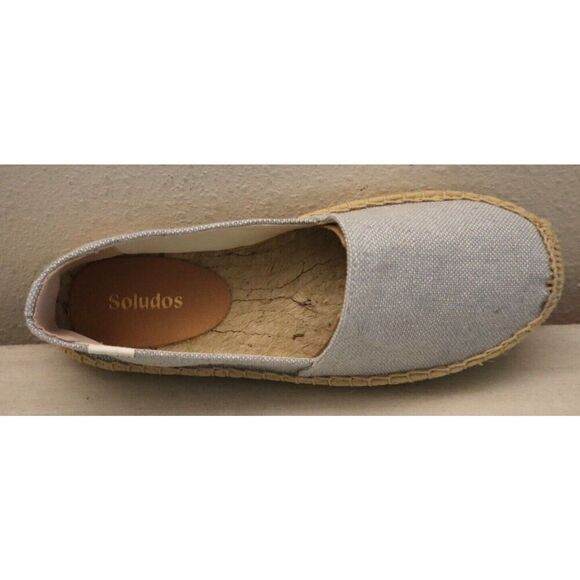Soludos Women's Sz 6.5 Piedra Gray Classic Dali The Original Espadrille - Picture 6 of 10
